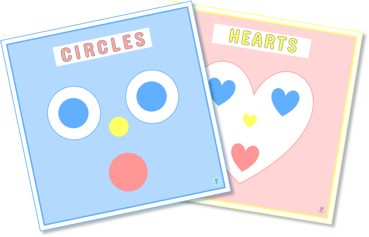 Free Basic Shapes Posters for Classroom Decor,.Learning shapes resources for kindergarten